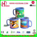 promotional gifts 3D soft rubber mug